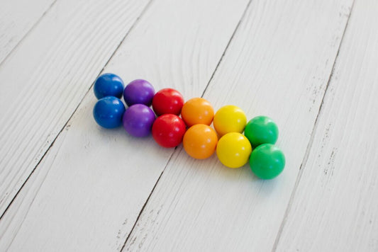 Connetix - 2 Pc Rainbow Replacement Ball Pack