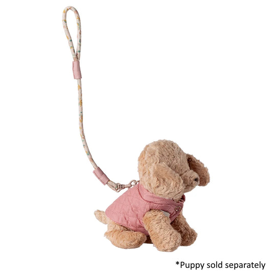 Maileg Pet Supply Harness and Leash Rose