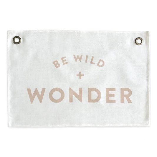 Leonie and the Leopard - Be Wild + Wonder Wall Banner