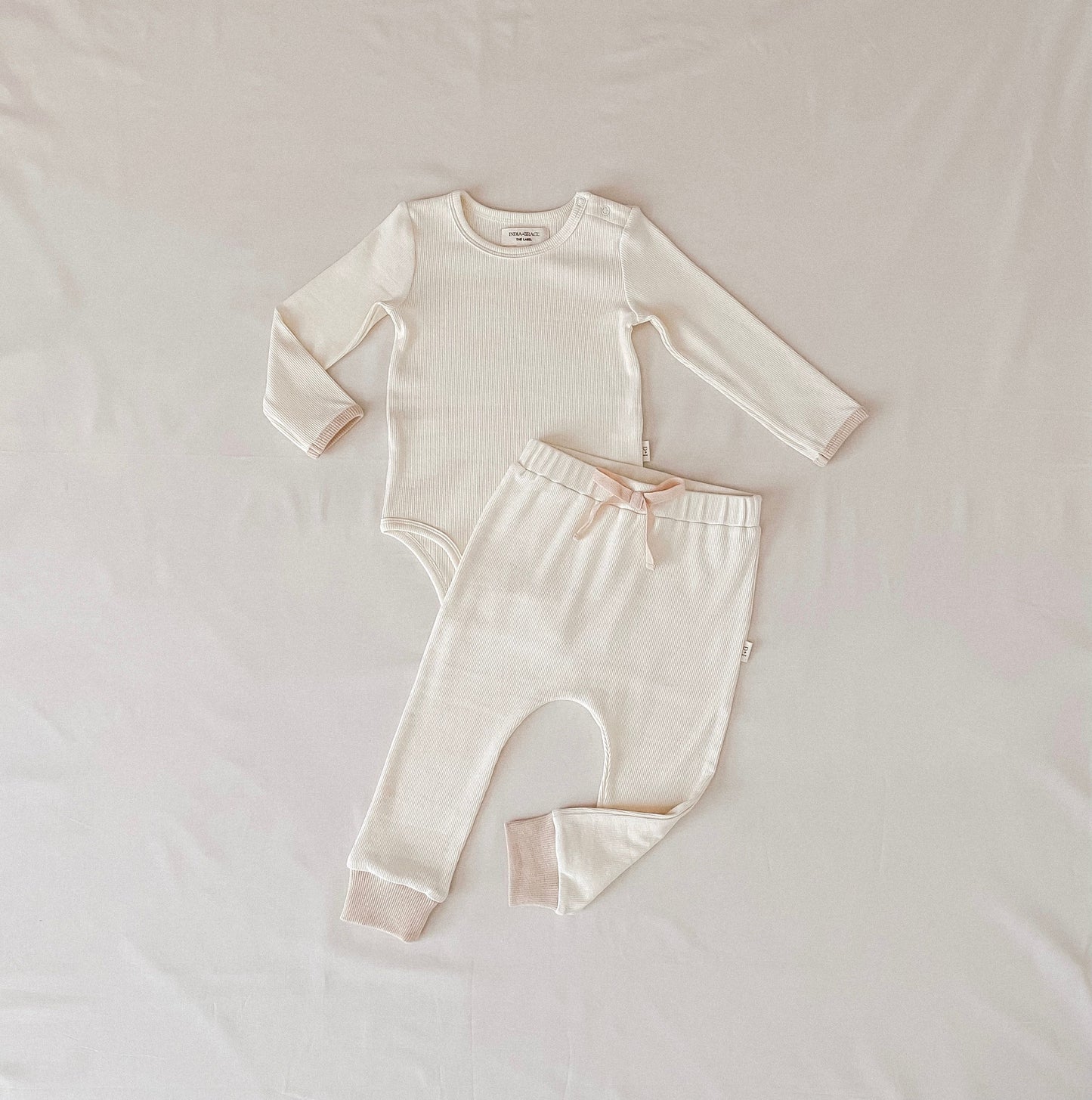 Relaxed Fit Leggings - Cream