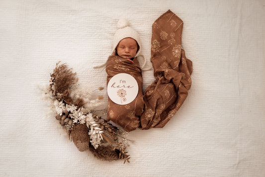 Dandelion Muslin Wrap - Snuggle Hunny Kids