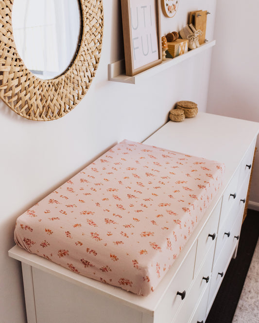 Snuggle Hunny Kids - Bassinet Sheet / Change Pad Cover - Esther