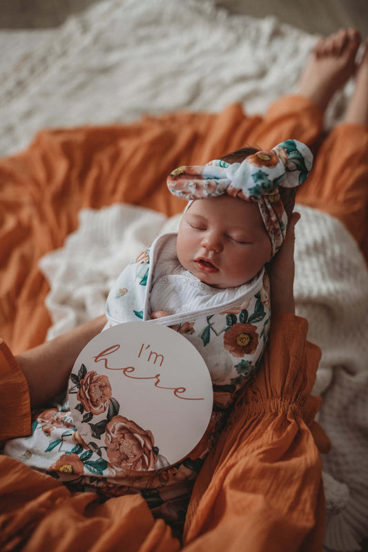 Florence Jersey Wrap Set | Little Bambino Bear