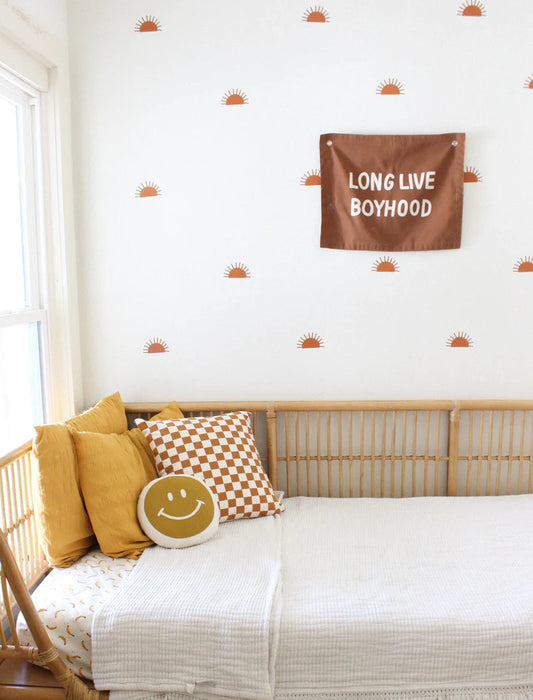 Imani Collective - Checkered Pillow Cover - Rust