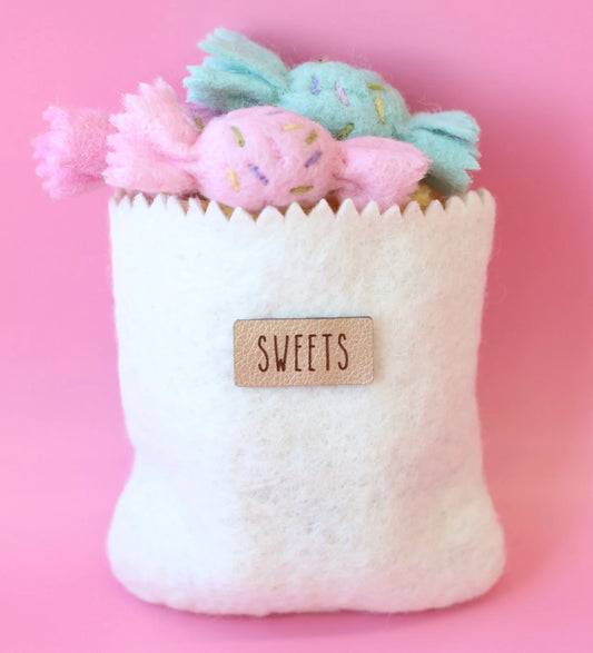 Juni Moon Rainbow sweets set with bag - 9 pce set