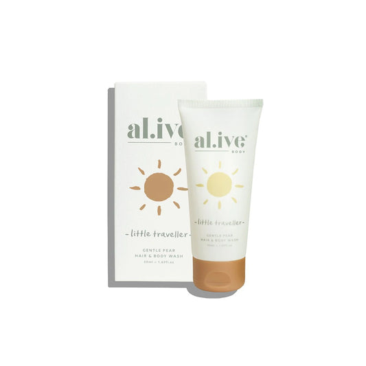al.ive body baby LITTLE TRAVELLER HAIR & BODY WASH - GENTLE PEAR