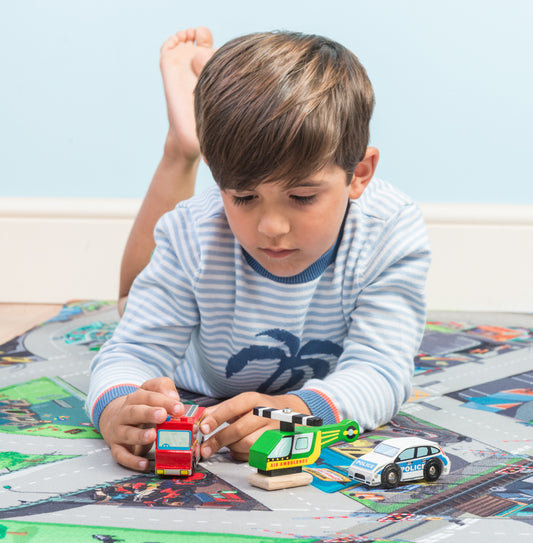 Le Toy Van - Emergency Vehicles Set