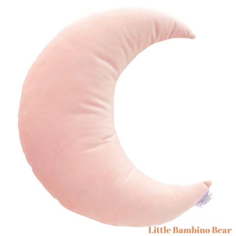 Light Pink Moon Cushion - Little Bambino Bear