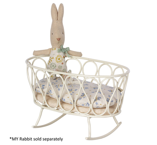 Maileg - Cradle with Sleeping Bag - Blue