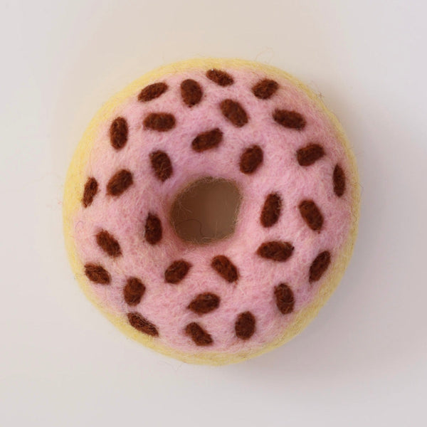 Juni Moon Pink Choc Sprinkle Donut