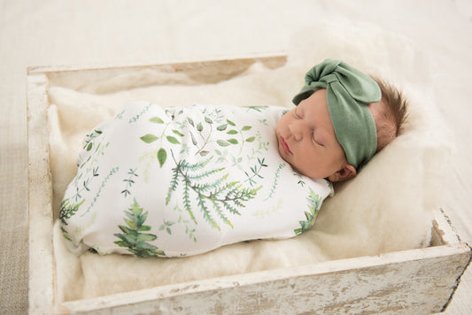 Jersey Wrap & Beanie Set - Enchanted - Little Bambino Bear