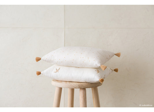 Nobodinoz Sublim Cushion • Honey Sweet Dots Natural