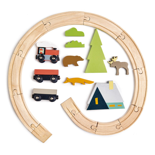Tender Leaf Toys - Treetops Train Set