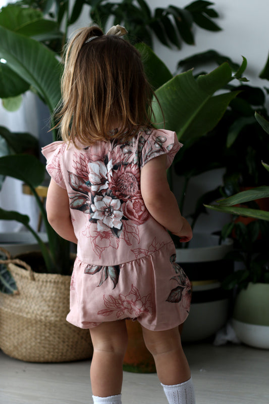 Burrow and Be Tropical Bouquet Romper