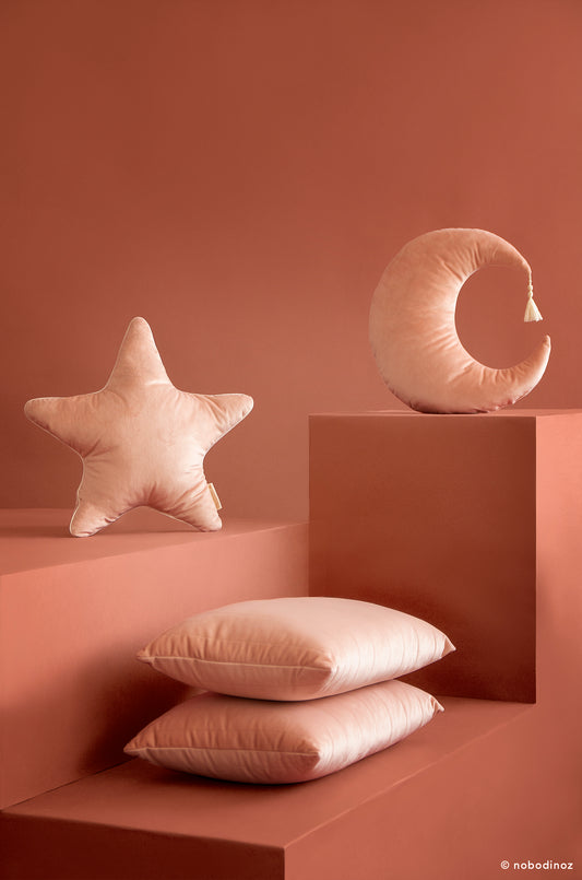 Aristote Star Velvet Cushion 40X40 - Bloom Pink