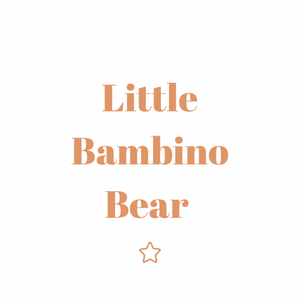 Little Bambino Bear kids cushions