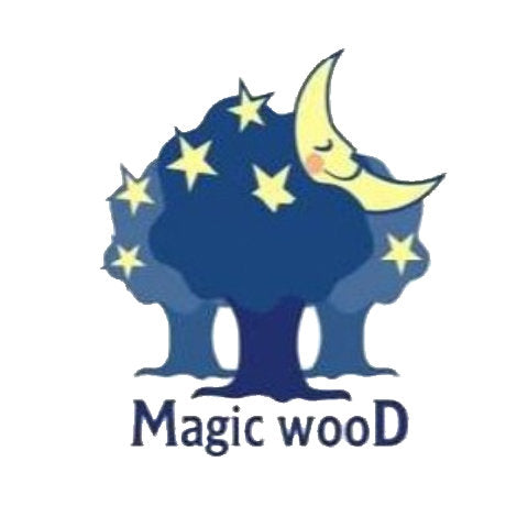 Magic Wood Logo - Little Bambino Bear