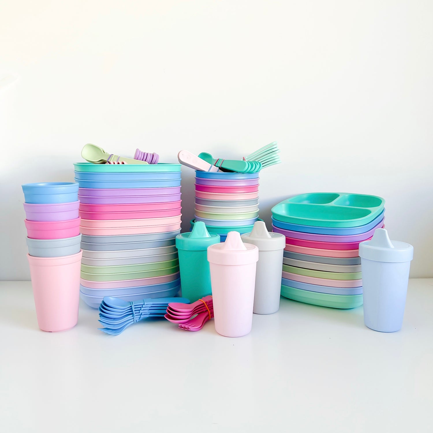 Re-Play Plates, Bowls, Cups and Utensils - Little Bambino Bear
