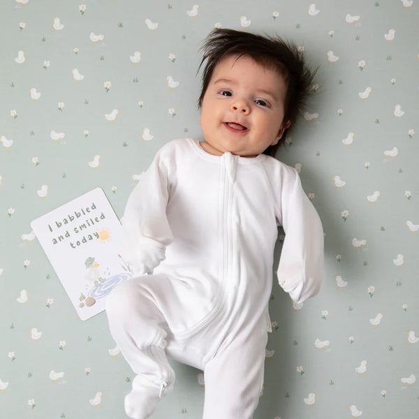 2 Pack Organic Cot Fitted Sheet - Goosey Goosey