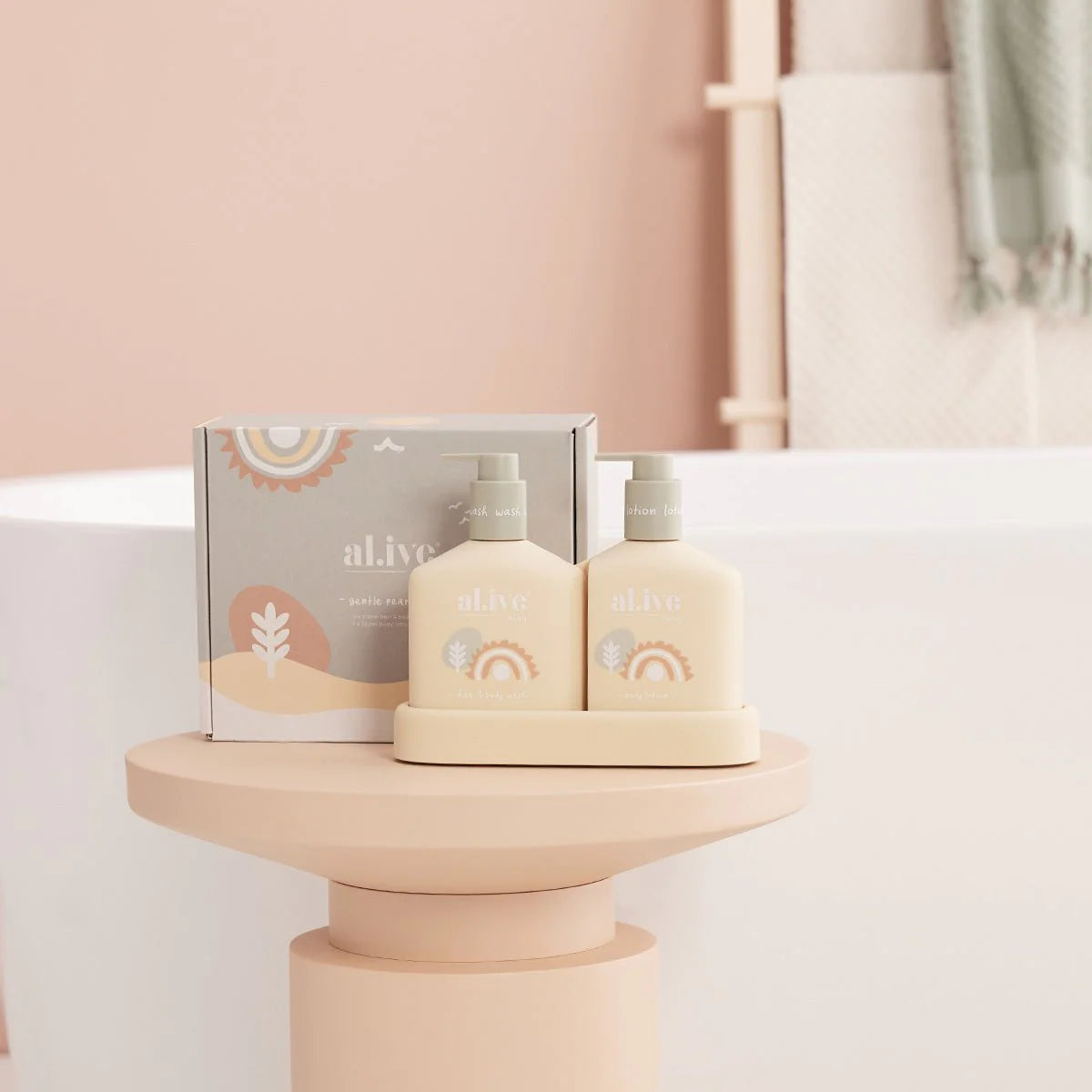 al.ive body - Baby Hair & Body Duo - Gentle Pear