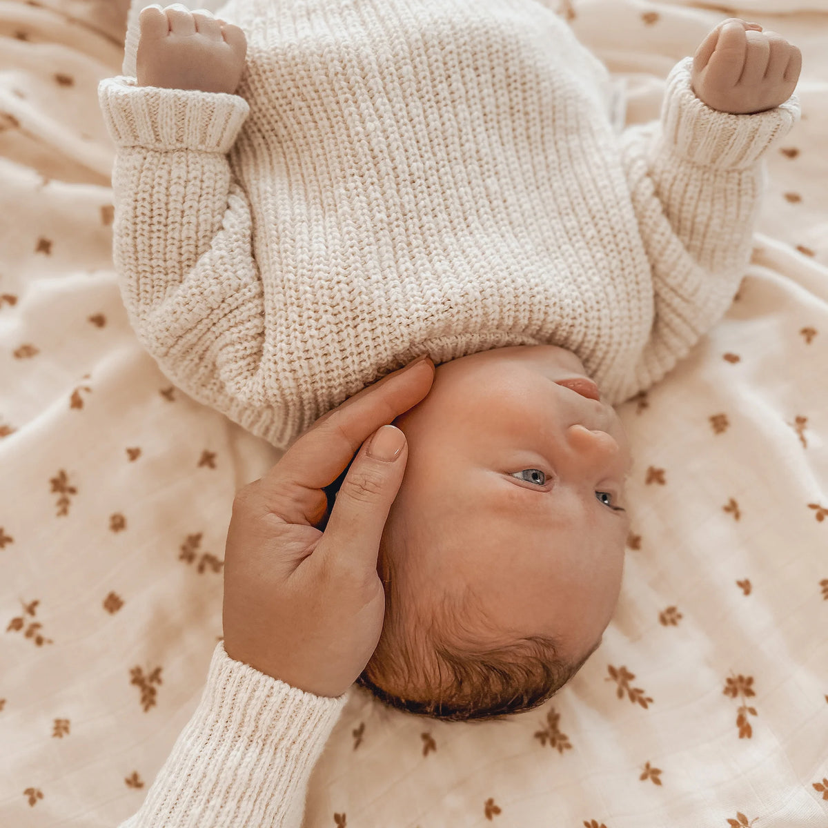 Fox & Fallow - Birch Organic Muslin Wrap Swaddle
