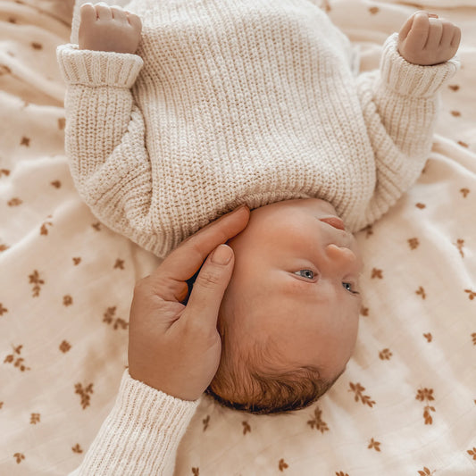 Fox & Fallow - Birch Organic Muslin Wrap Swaddle