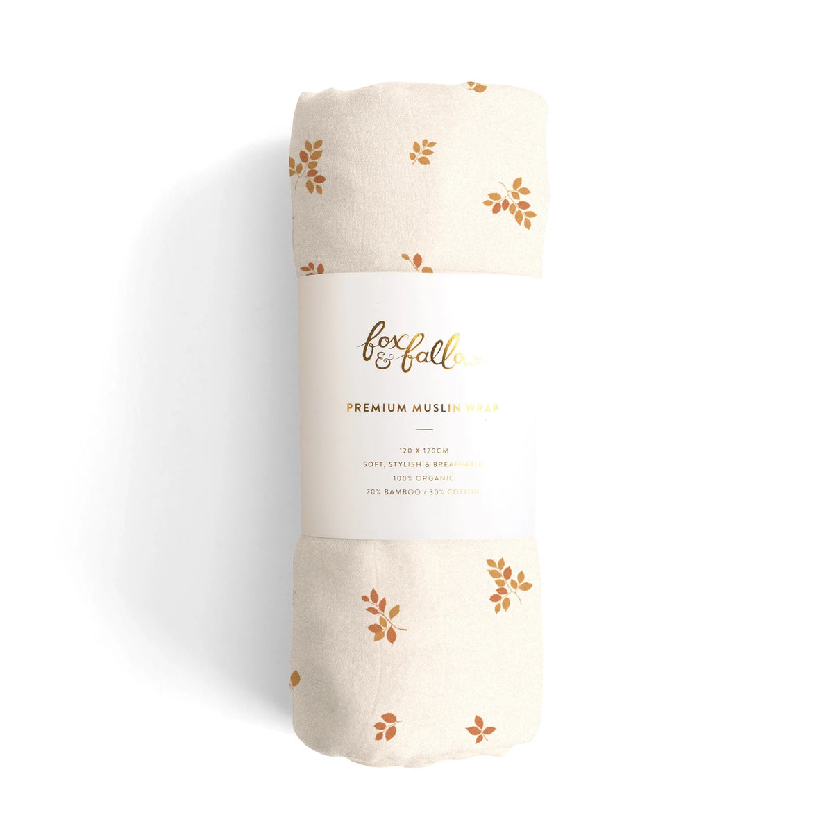 Fox & Fallow - Birch Organic Muslin Wrap Swaddle