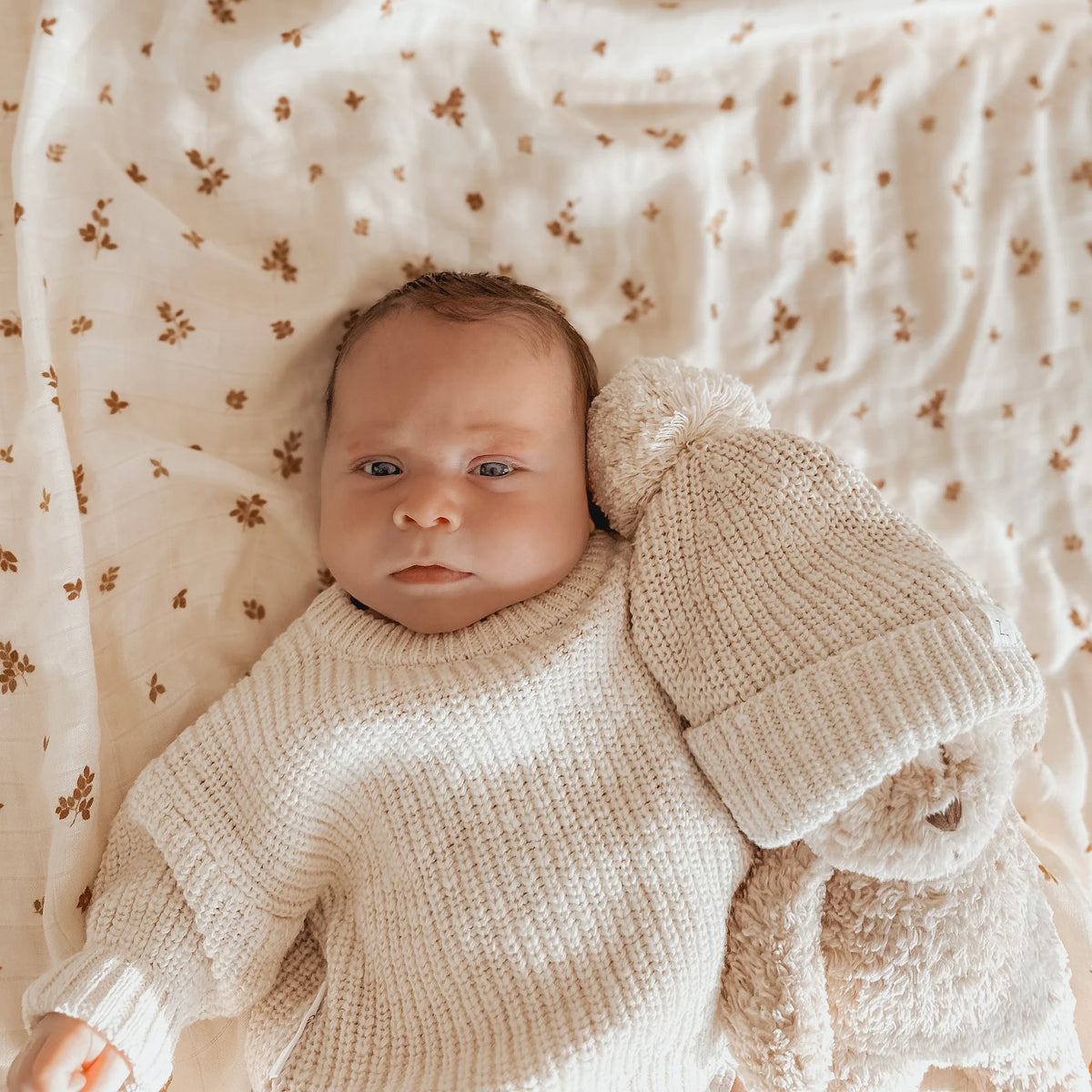 Fox & Fallow - Birch Organic Muslin Wrap Swaddle