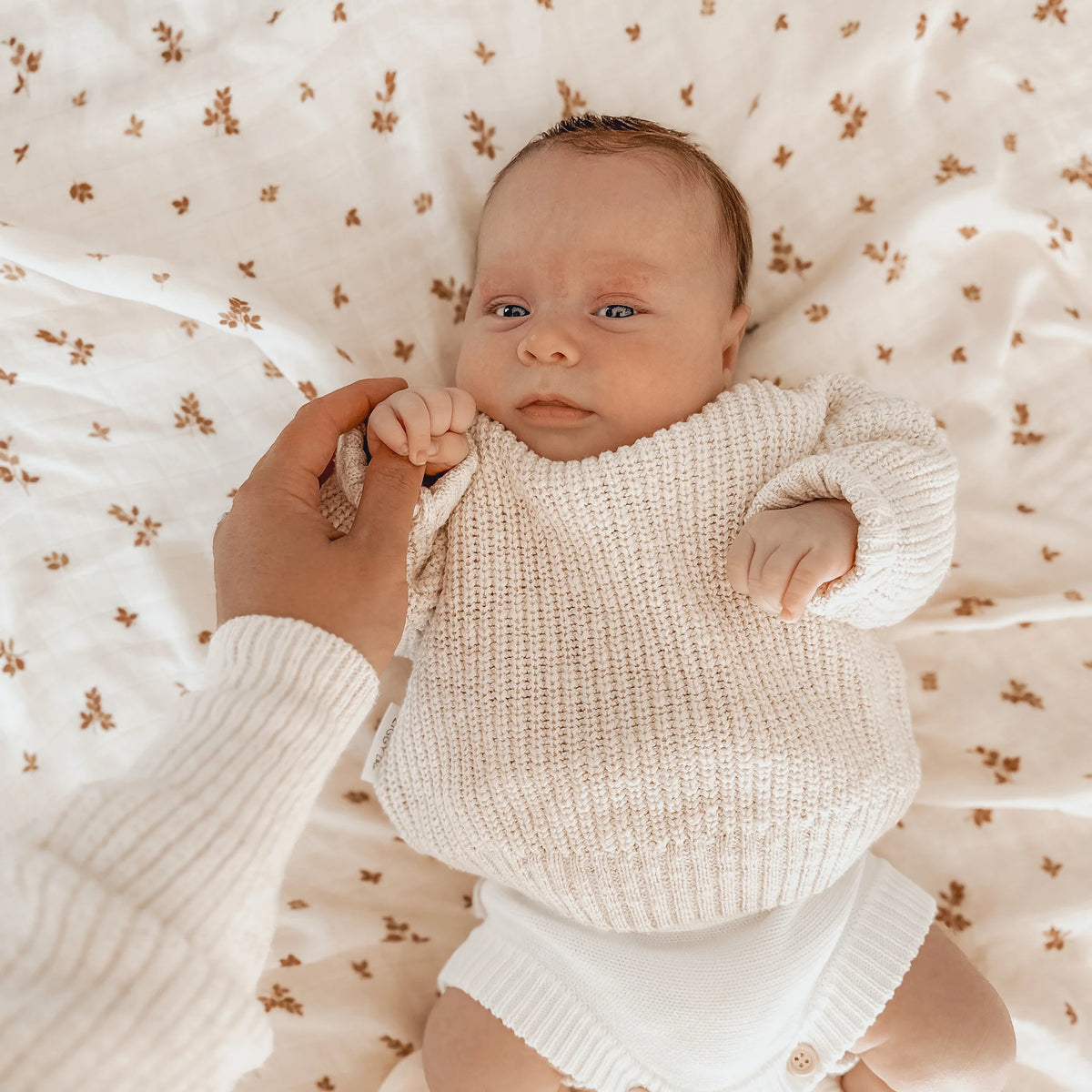 Fox & Fallow - Birch Organic Muslin Wrap Swaddle