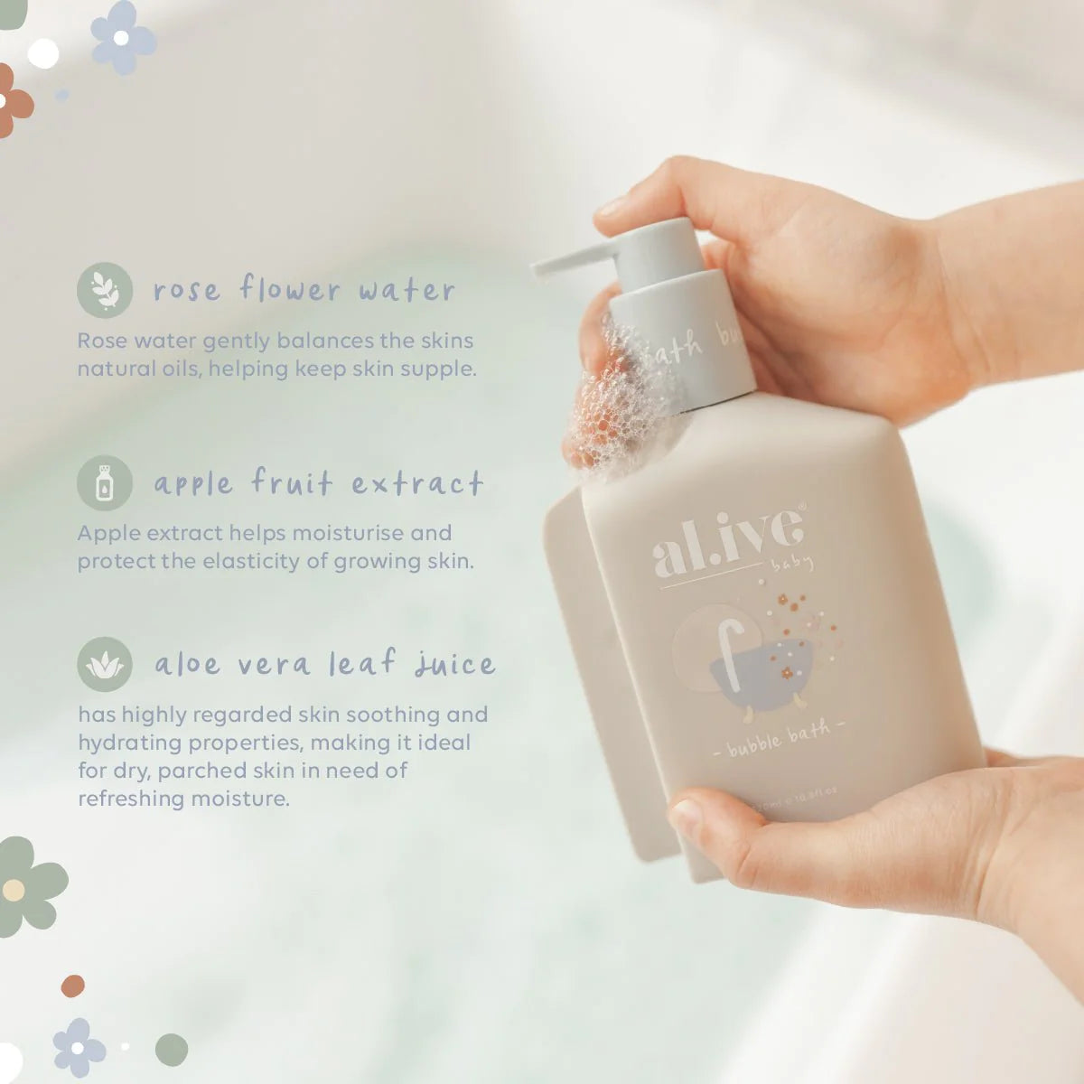 al.ive body - Bubble Bath - Apple Blossom