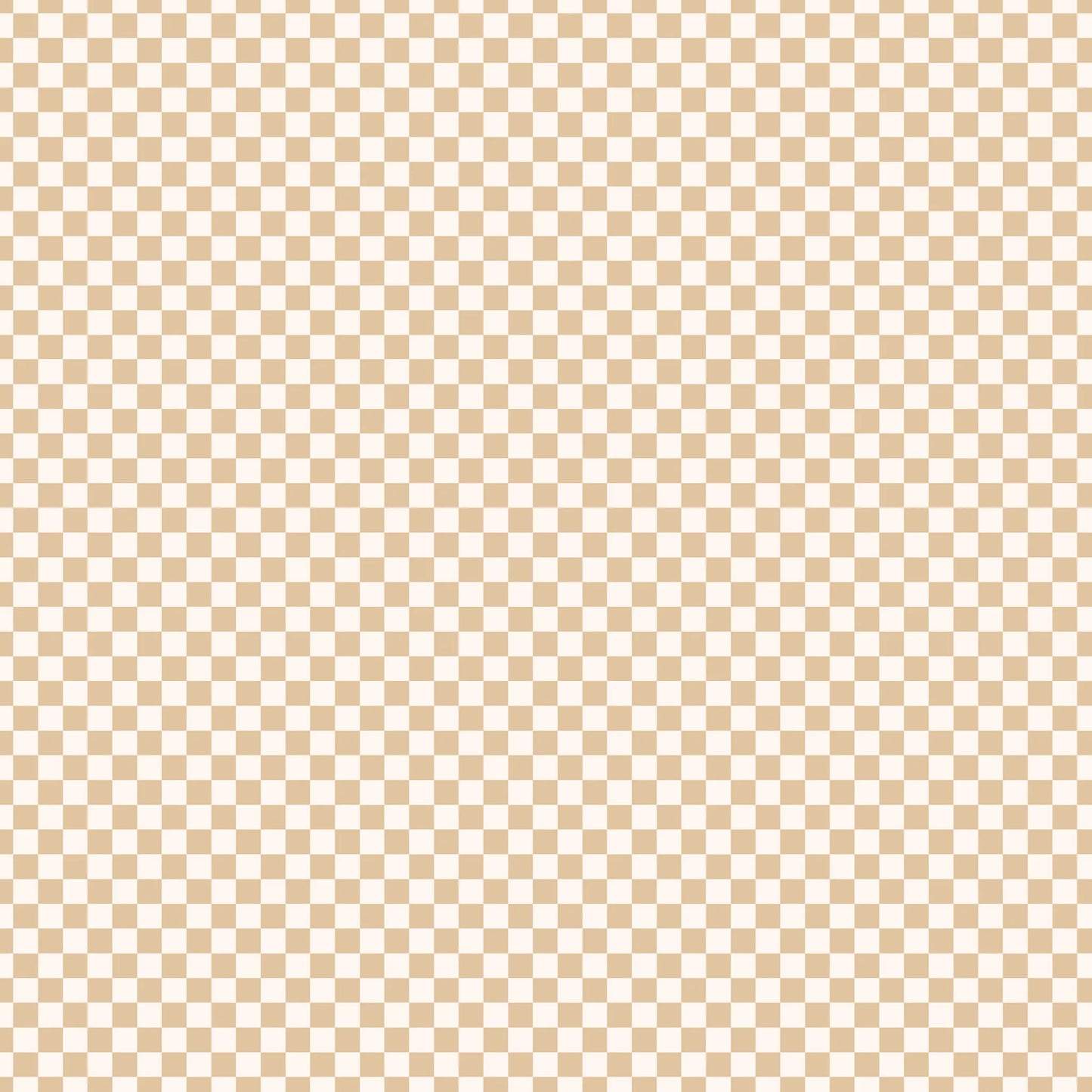 Beige and white checkered pattern