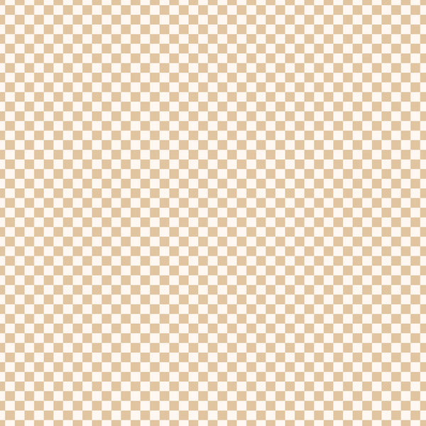 Beige and white checkered pattern