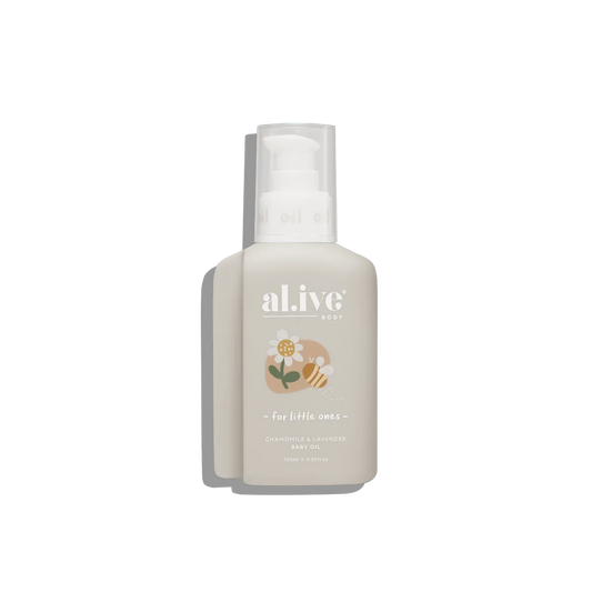 al.ive body - Chamomile & Lavender Baby Oil