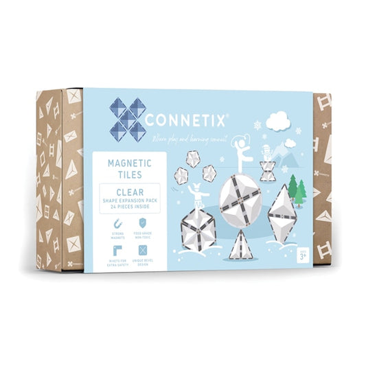 Connetix - Clear Shape Expansion Pack 24 pc