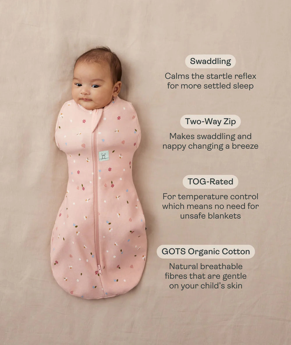 Cocoon Swaddle Bag 1.0 TOG Daisies
