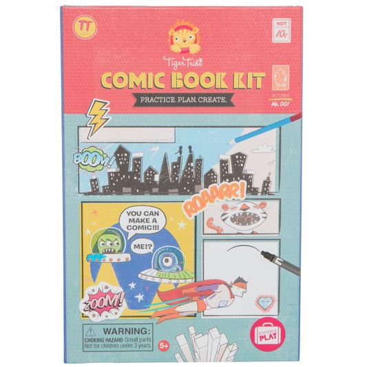 Tiger Tribe - Comic Book Kit - Practice. Plan. Create.