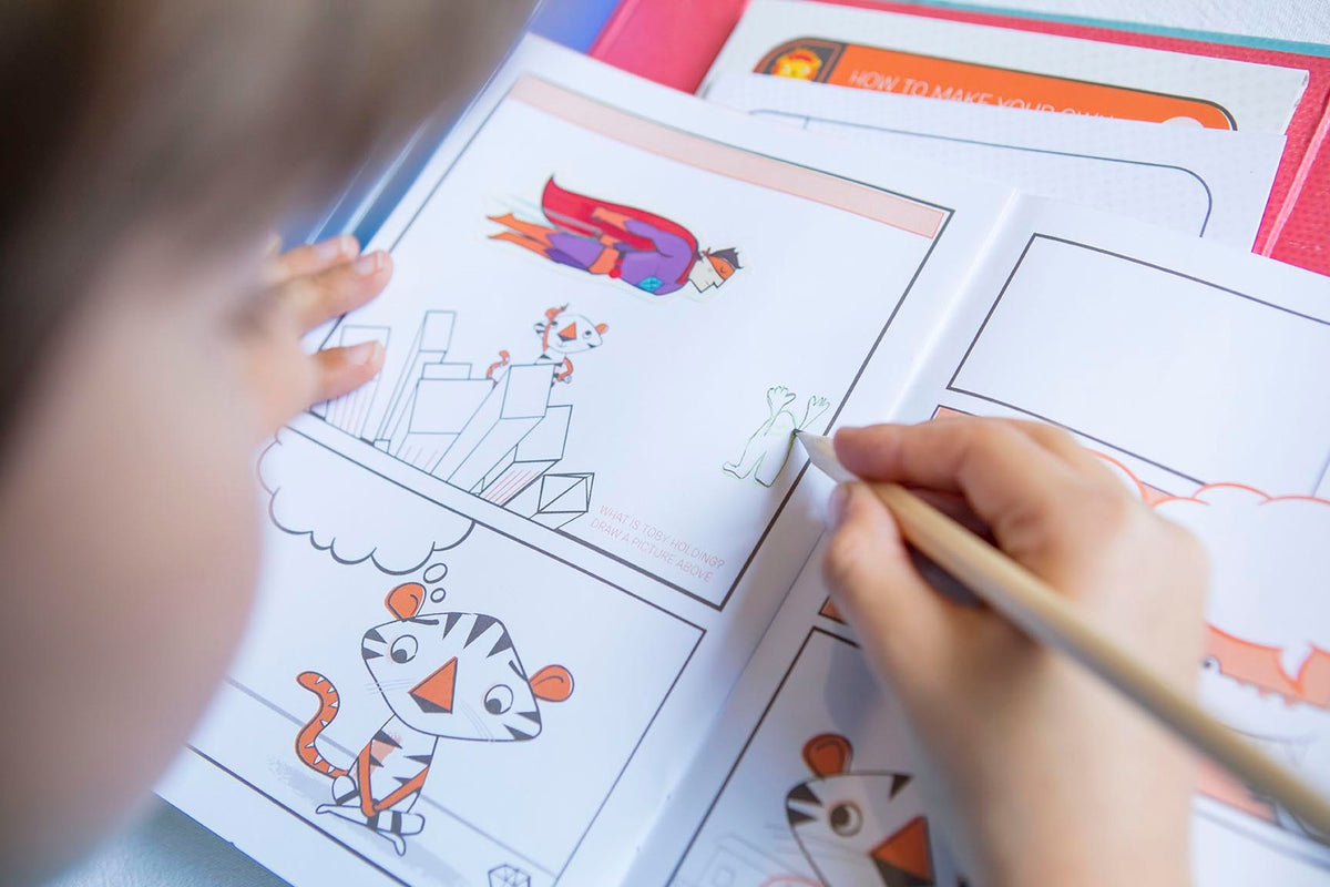 Tiger Tribe - Comic Book Kit - Practice. Plan. Create.