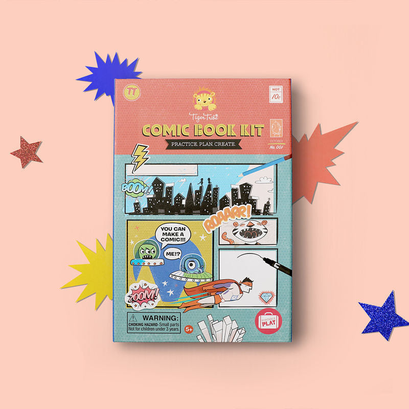 Tiger Tribe - Comic Book Kit - Practice. Plan. Create.