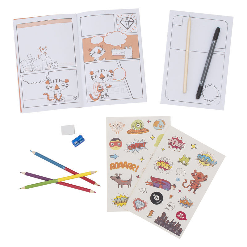 Tiger Tribe - Comic Book Kit - Practice. Plan. Create.