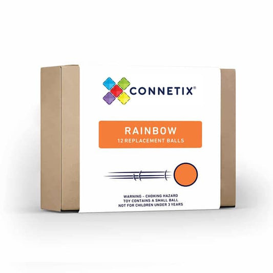 Connetix - 2 Pc Rainbow Replacement Ball Pack 