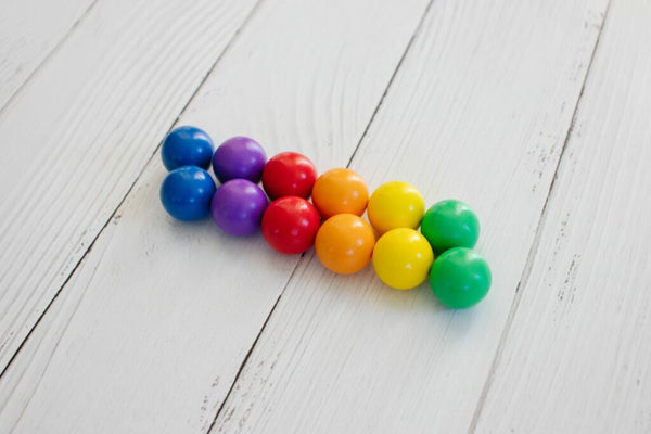 Connetix - 2 Pc Rainbow Replacement Ball Pack 