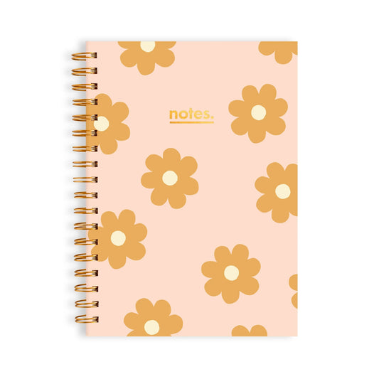 Fox & Fallow - Daisy Chain Medium Spiral Notebook