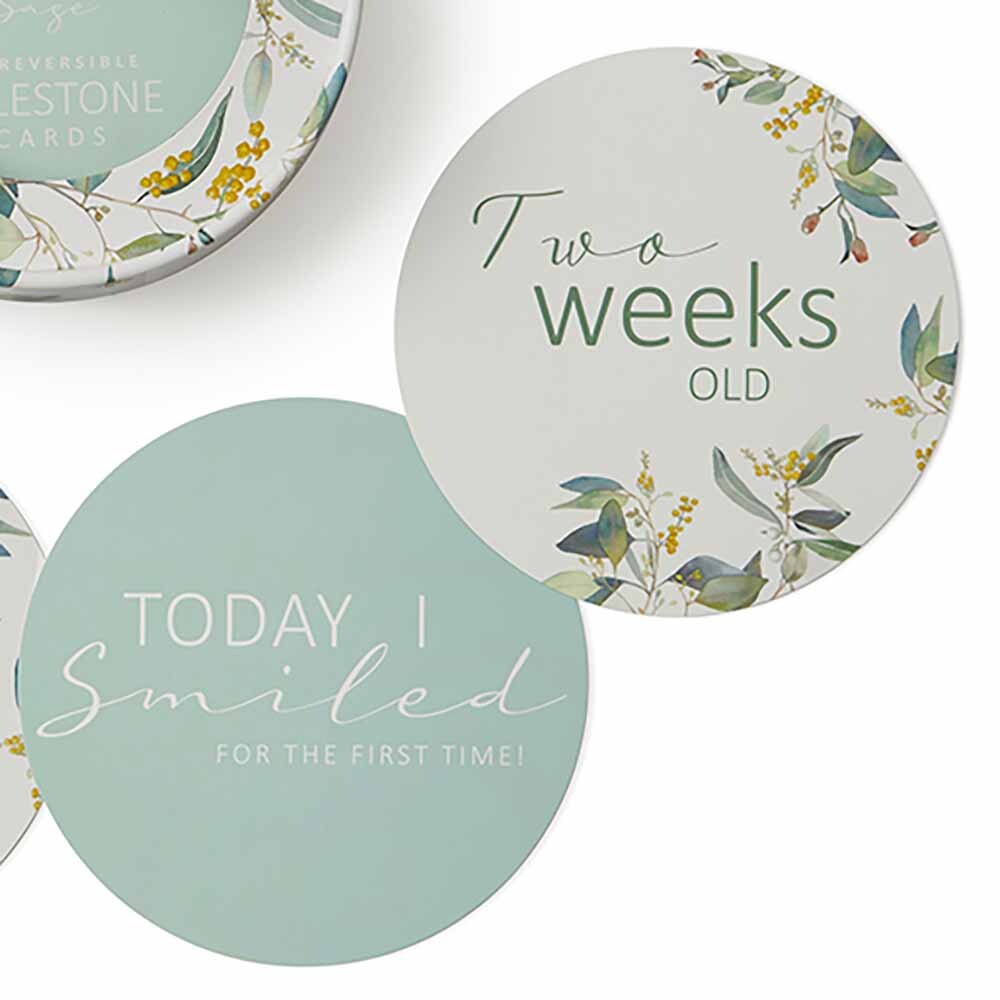 Eucalypt & Sage Milestone Cards