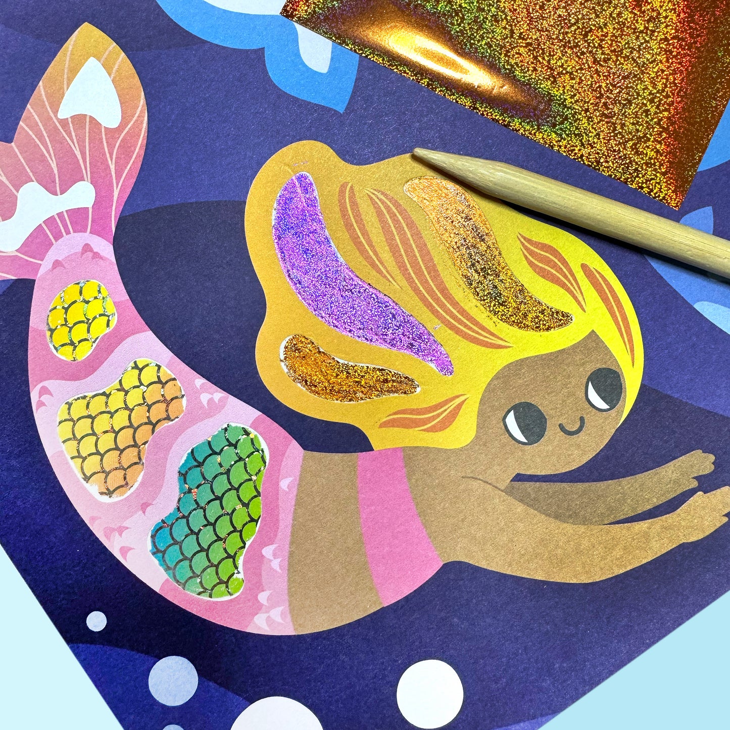 Tiger Tribe - Foil Art - Ocean Magic