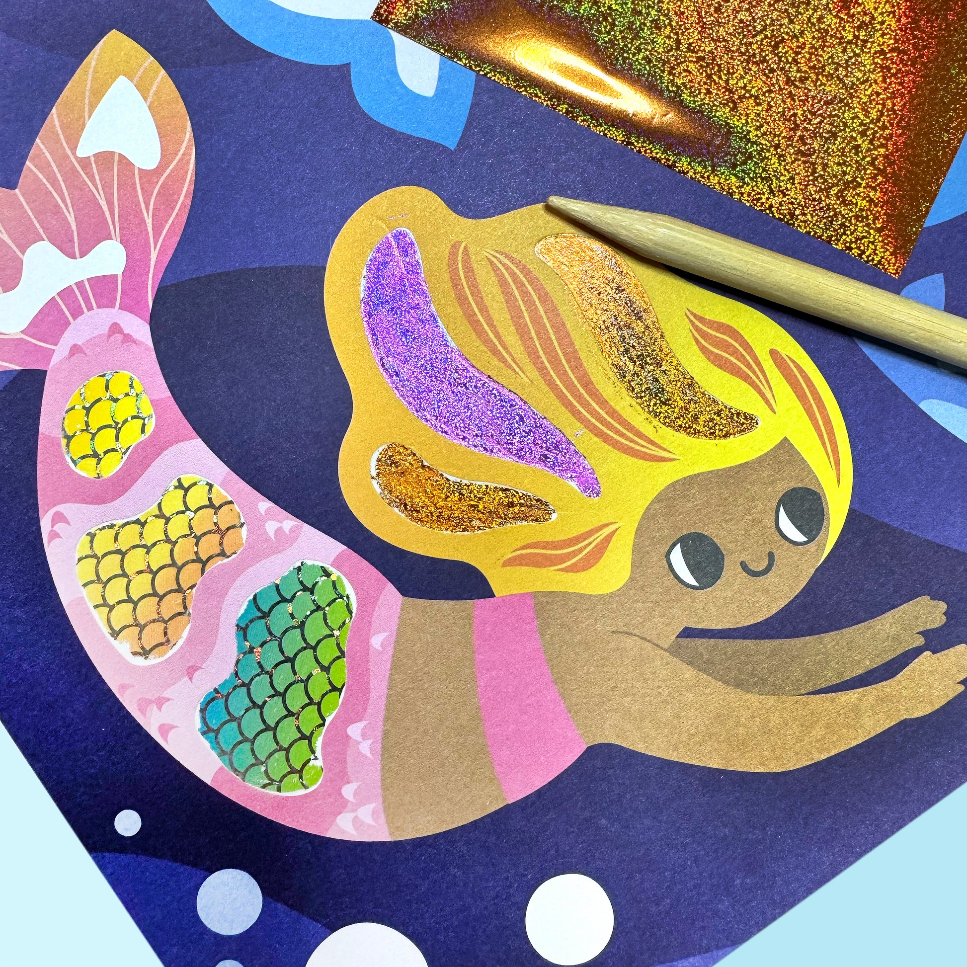 Tiger Tribe - Foil Art - Ocean Magic
