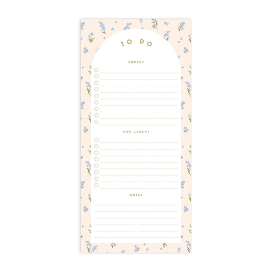 Fox & Fallow - Forget-Me-Not DL To Do Magnet Notepad
