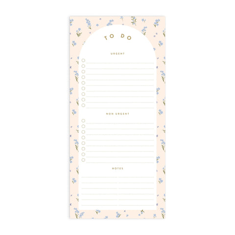 Fox & Fallow - Forget-Me-Not DL To Do Magnet Notepad