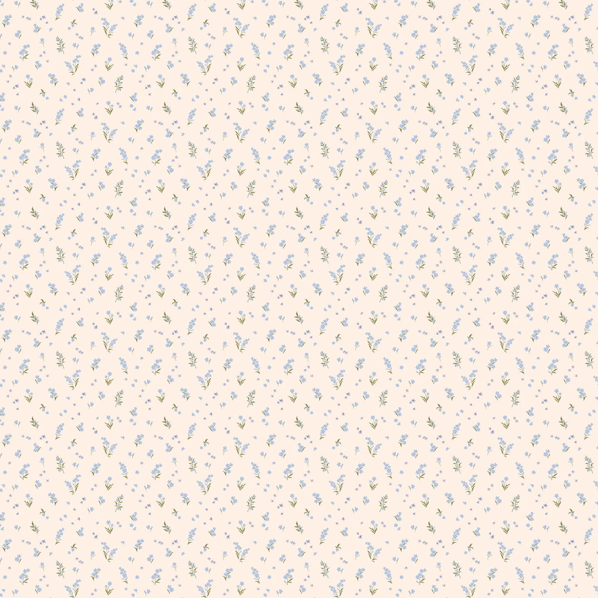 Fox & Fallow - Forget-Me-Not Organic Muslin Wrap Swaddle