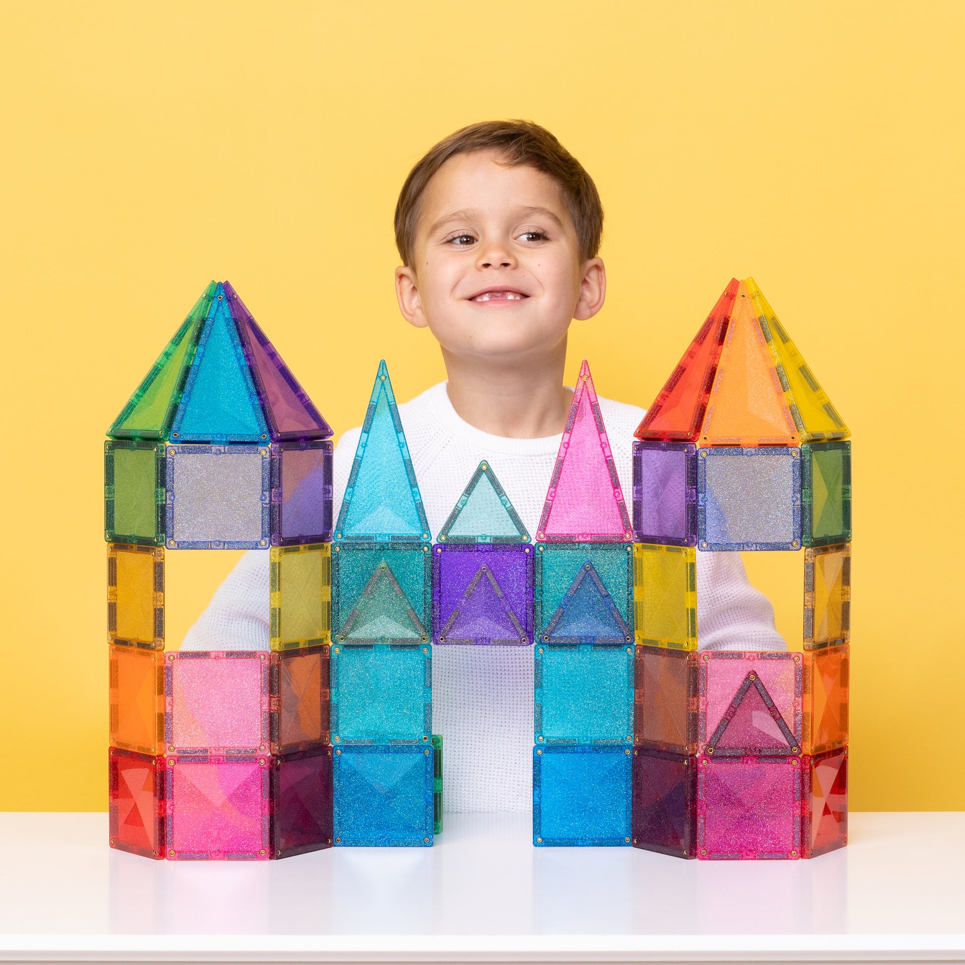 Connetix - Glitter Castle Pack 48pc Perth WA