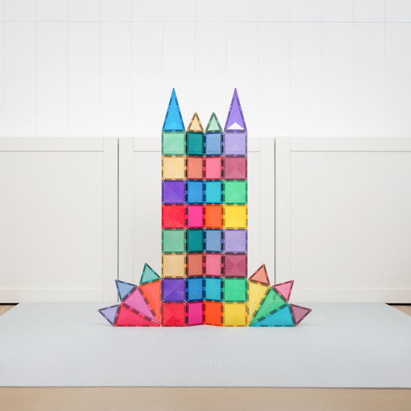 Connetix - Glitter Castle Pack 48pc Perth WA